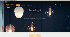 Desktop Screenshot of beonlight.com
